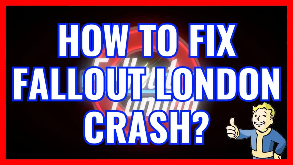 FALLOUT LONDON CRASH