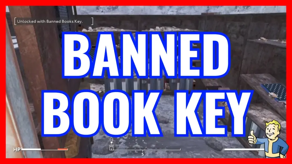 BANNED BOOK KEY Fallout London