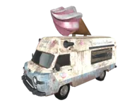 Ice Cream Truck Vehicle Fallout London